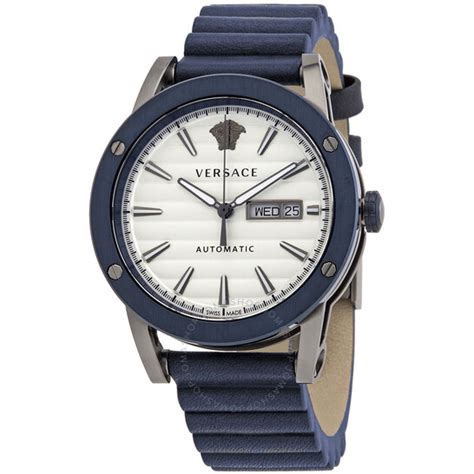 Versace Theros Automatic White Dial Men's Watch VEDX00319